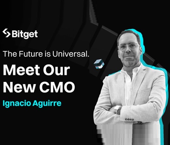 Bitget Bổ Nhiệm Ignacio Aguirre Franco Làm Giám Đốc Marketing Toàn Cầu – Định Hình Kỷ Nguyên Mới Cho Universal Exchange (UEX)