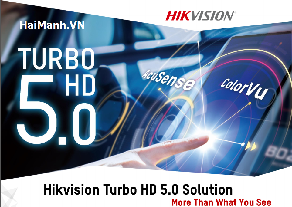 Đầu ghi hình thông minh AcuSense Hikvision Turbo 5.0 mới nhất