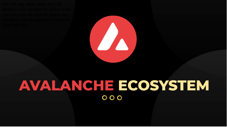 Hệ sinh thái Avalanche (AVAX), Kiến thức đầu tư tiền điện tử Crypto