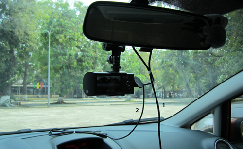 Hướng dẫn tự lắp đặt camera hành trình ô tô 