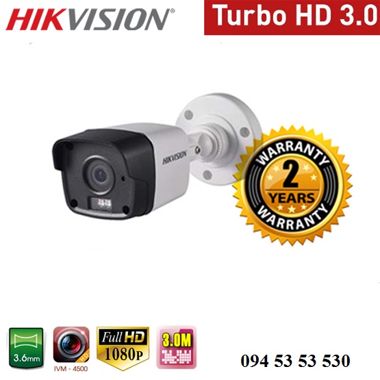 Bảng tương thích đầu ghi Turbo 3.0 HIKVISION với các camera HD-TVI hiện tại