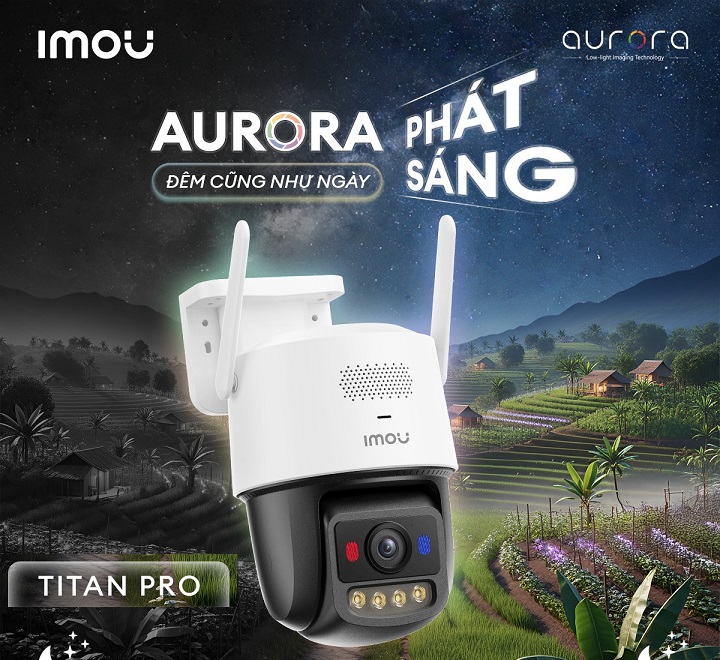 Công nghệ Aurora của Camera Imou 