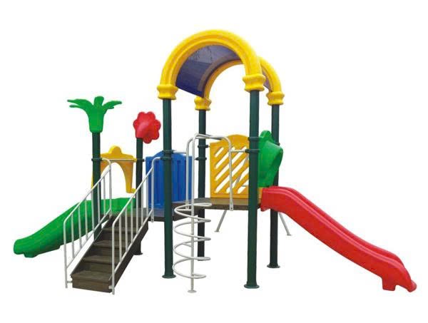 Bộ cầu trượt liên hoàn có chuông cảnh báo