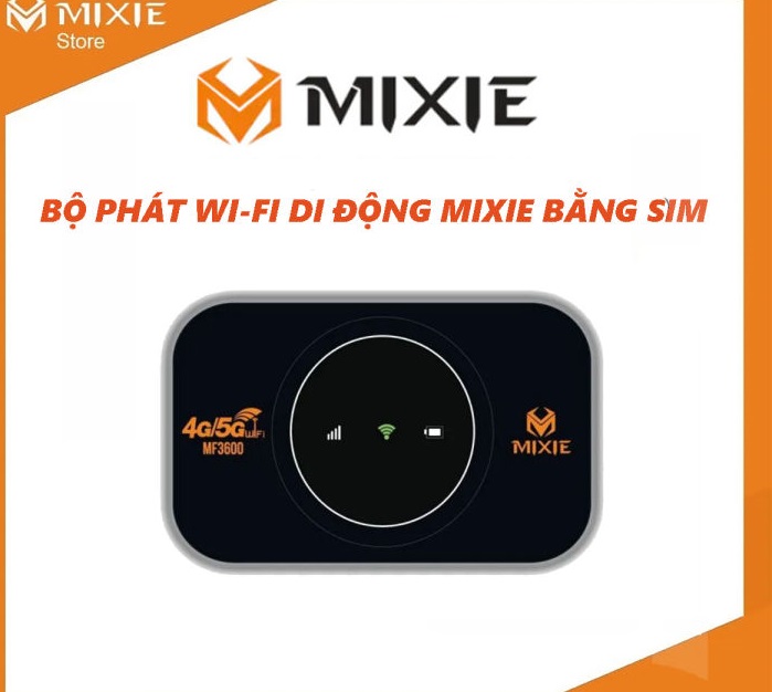 Bộ phát wifi di động sim 4G 5G Mixie MF3600 có pin