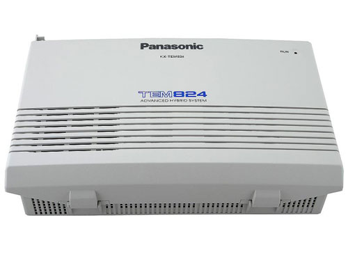 Tổng đài điện thoại Panasonic KX-TES824 3 CO vào 8 máy lẻ